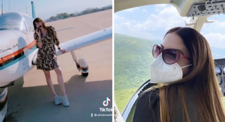 Era "voluntaria" la influencer que publicó videos con helicópteros oficiales: IMSS