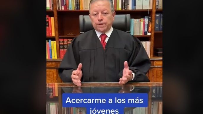 Arturo Zaldívar estrena cuenta en TikTok, quiere llevar la Corte a los jóvenes