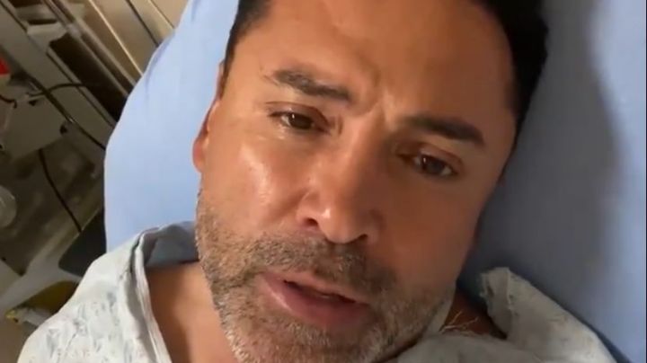 "Me siento mal, mal, mal", dice Óscar de la Hoya, hospitalizado por covid-19