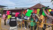 Haitianos protestan en oficinas de la Comar para exigir que agilicen sus solicitudes de refugio