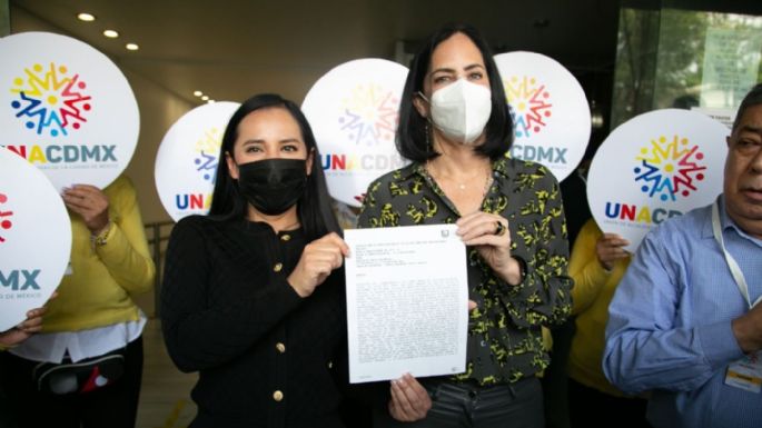 Lía Limón ratifica denuncia por agresión frente al Congreso de a CDMX