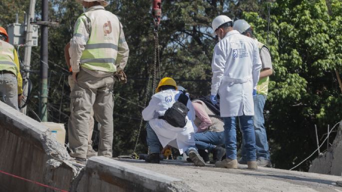 Trabe colapsada de la Línea 12 se reforzará con puntales y diafragmas de acero: Esteva