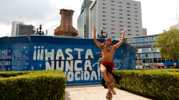 Tres años después, la estatua de Cristóbal Colón sigue sin tener un lugar en la CDMX