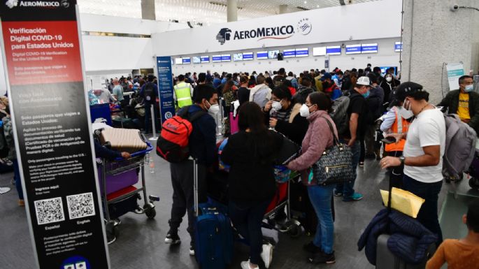 Aeroméxico canceló 260 vuelos por brote de covid-19 y hubo solo 8 quejas formales: Profeco