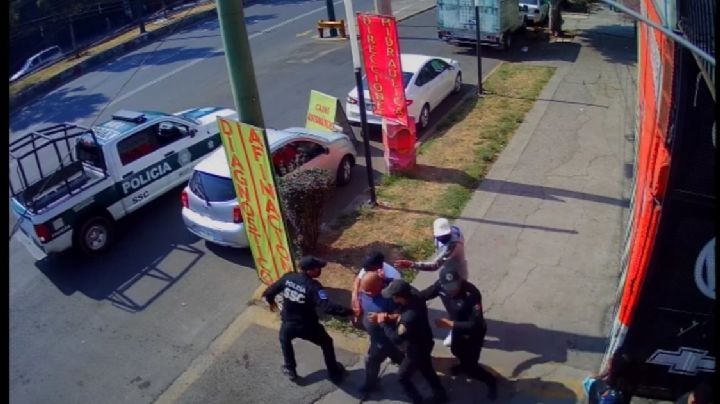 Policías capitalinos intentan detener a René Vallarta, excuñado de Florence Cassez (Video)