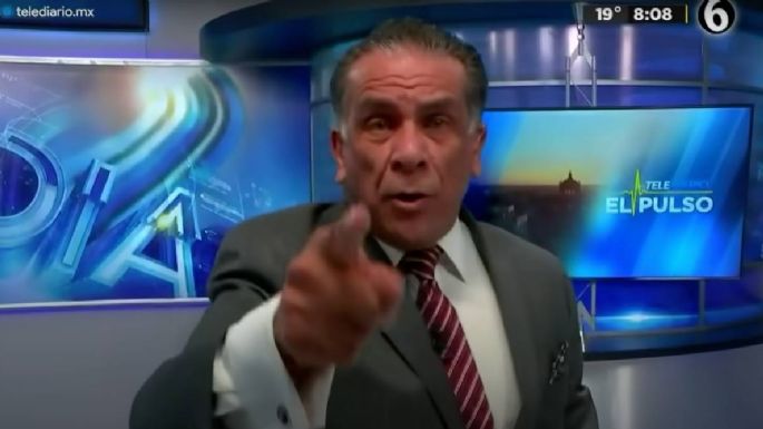 Conductor de televisión de Jalisco arremete contra los antivacunas y se viraliza en redes