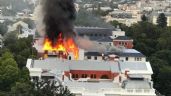 Incendio en el Parlamento de Sudáfrica sigue fuera de control