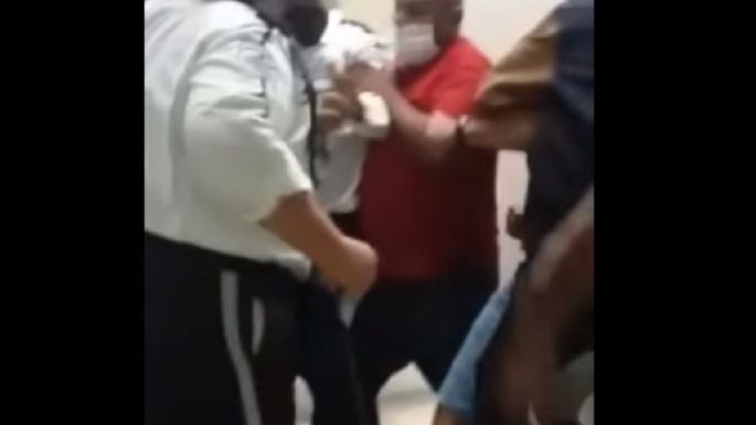 Arman trifulca en área covid de hospital del IMSS en Colima