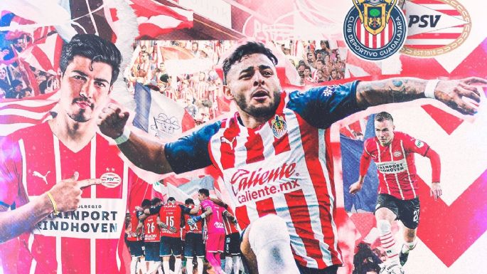 Chivas y PSV firman alianza para intercambio de futbolistas y entrenadores.