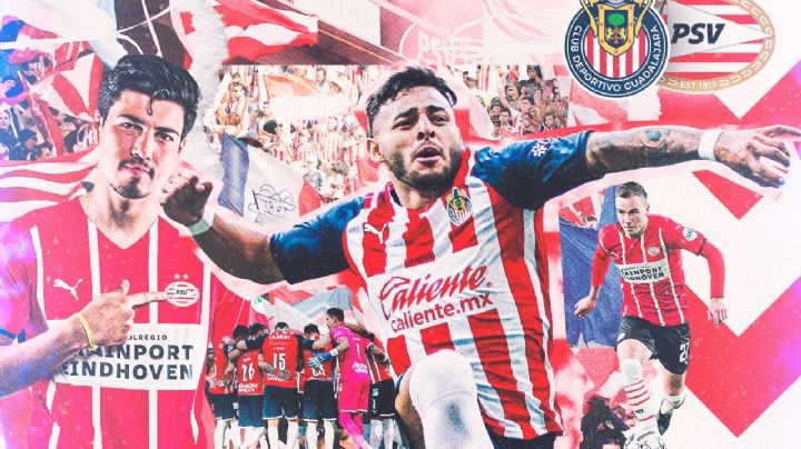 Chivas y PSV firman alianza para intercambio de futbolistas y entrenadores.