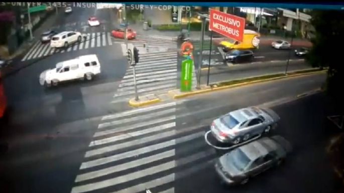 Difunden el video del accidente en el que Facundo Rosas atropelló y mató a una mujer