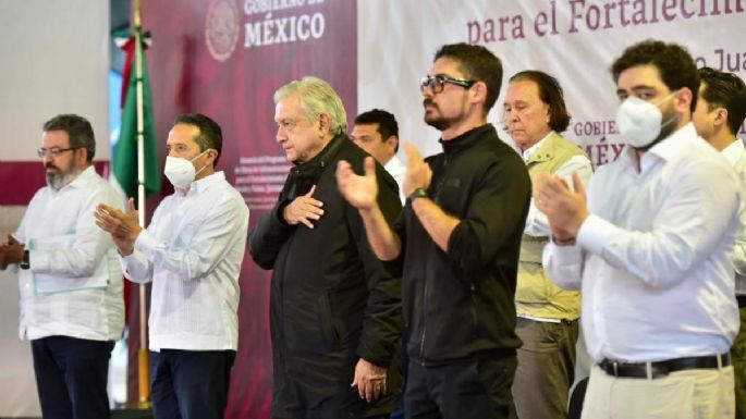 López Obrador anuncia cinco proyectos por 10 mil mdp para Quintana Roo