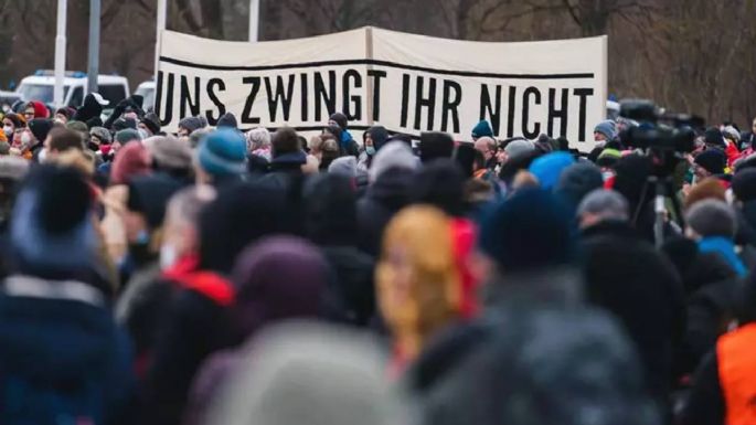 Polémica en Alemania por el uso de un estadio nazi para una manifestación contra las restricciones covid