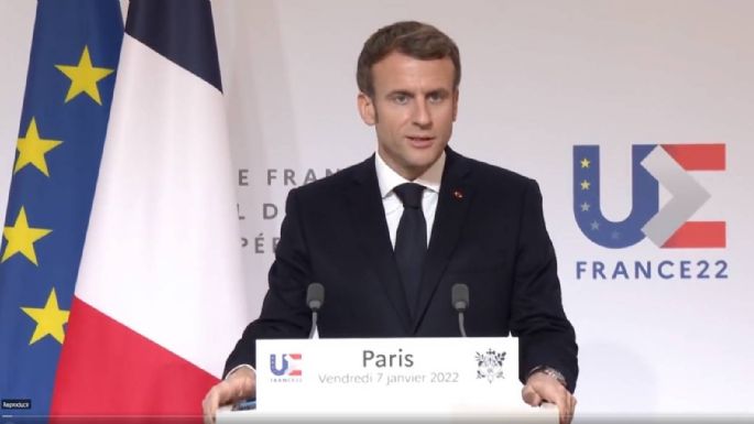 Macron promete a Zelenski impulsar nuevas sanciones contra Rusia