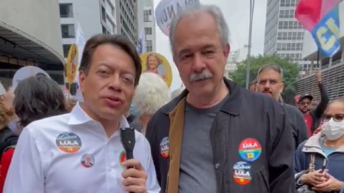 Previo a la elección en Brasil, colaborador de Lula agradece la solidaridad de AMLO y Morena