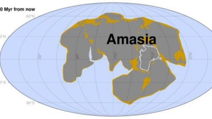 El Océano Pacífico dará paso al supercontinente Amasia