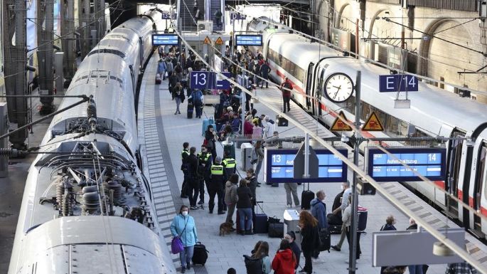 Alemania indaga posible sabotaje a su sistema de trenes