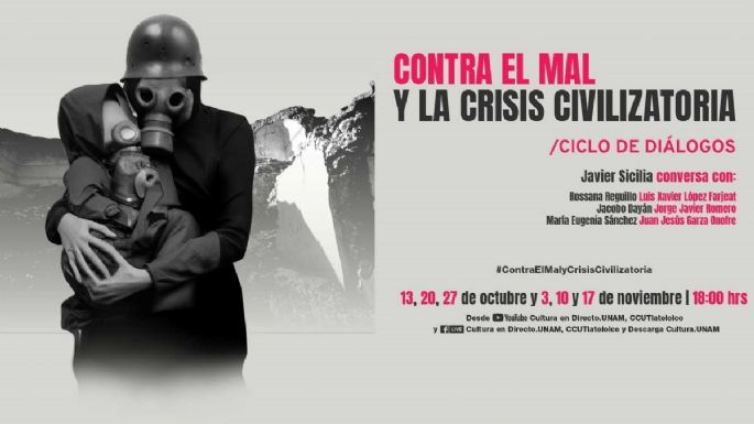 CCU Tlatelolco llama a diálogo en línea y gratuito: “Contra el mal y la crisis civilizatoria”