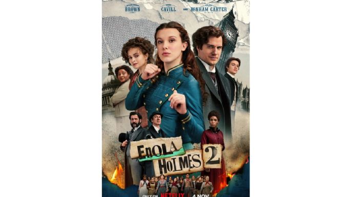 Enola Holmes 2 ya tiene fecha de estreno y Netflix muestra nuevo tráiler y póster