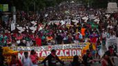 “¡Queremos hospitales!, ¡no queremos militares!”, claman en marcha por el 12 de octubre