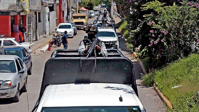 Desde hace tres meses sólo los militares patrullan las calles