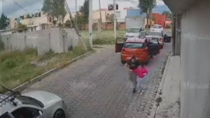 Confirman el secuestro de una niña, ahora en Tlaxcala (Video)