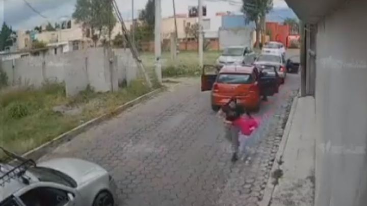 Confirman el secuestro de una niña, ahora en Tlaxcala (Video)