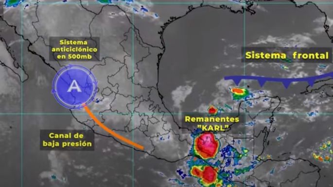 Un muerto y más de un millar de evacuados por el paso de una tormenta tropical en el sur de México