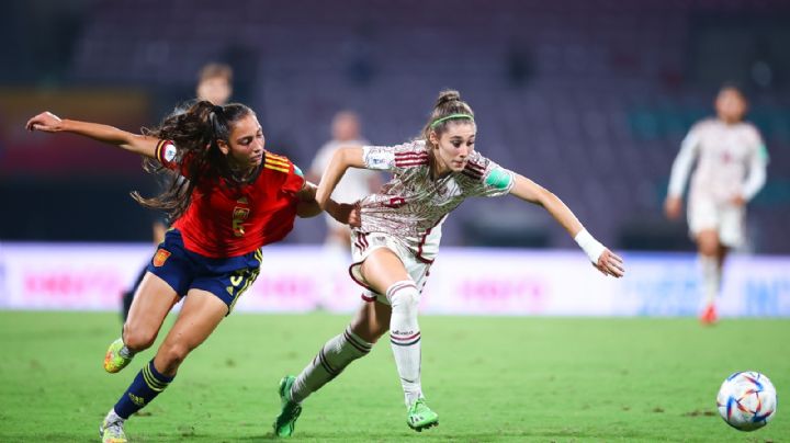 México vence 2-1 a España y suma sus primeros puntos en el Mundial Femenil Sub 17