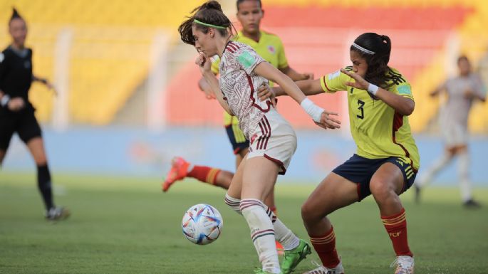 México queda eliminado del Mundial Femenil Sub 17 tras perder ante Colombia