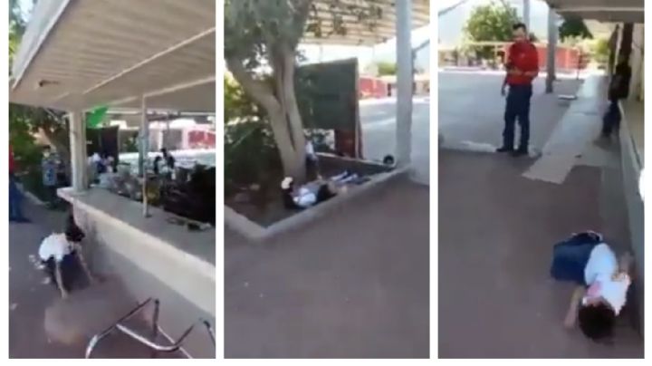 Autoridades de Sonora reprueban simulacro de balacera en escuela de Guaymas (Video)