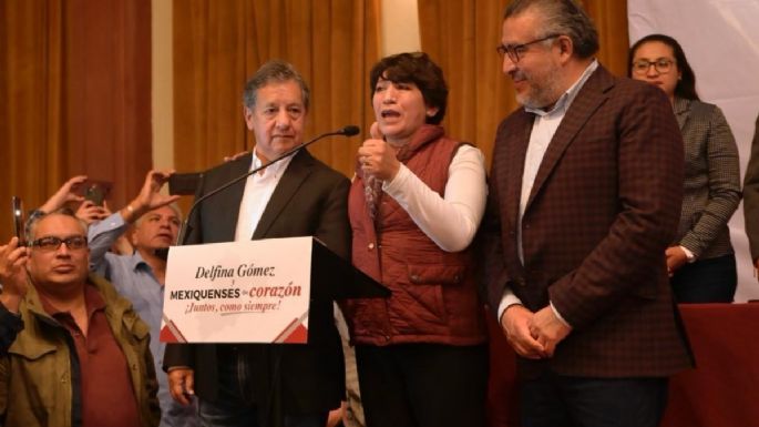 Higinio Martínez y Horacio Duarte coordinarán la campaña de Delfina Gómez en Edomex