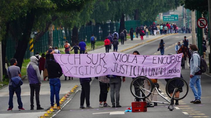 Alumna del CCH Sur denuncia que fue violada dentro del plantel; estudiantes se movilizan