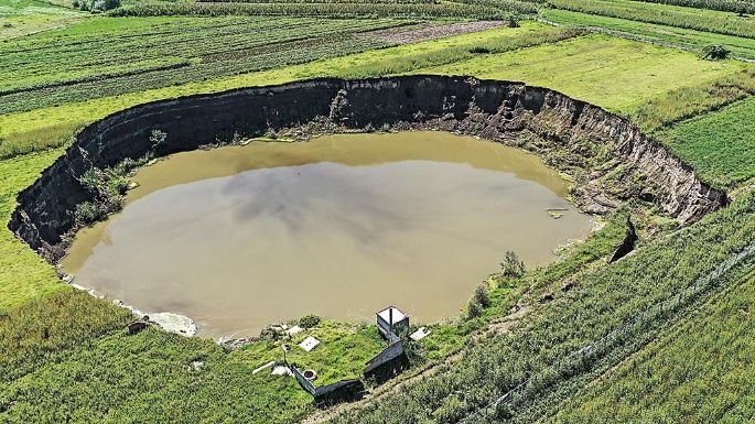 El socavón de Santa María Zacatepec, un desastre ambiental