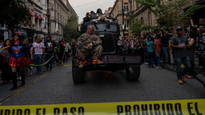 Marcha Zombie 2022: Cientos de personajes invaden calles del Centro Histórico