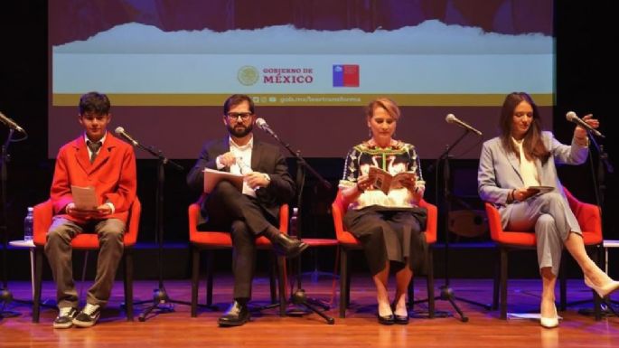 Gutiérrez Müller conmemoró el centenario de la poeta Gabriela Mistral en Chile