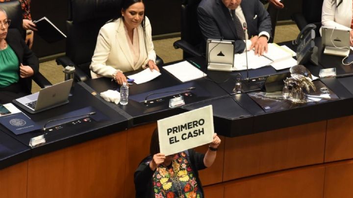 “Duele que quitamos las pensiones a expresidentes”, dice la secretaria de Bienestar a senadores