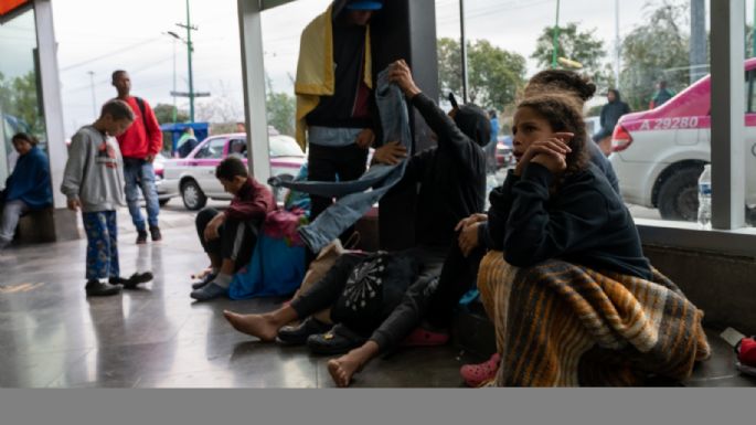 "Estamos como presos, no podemos salir de la Ciudad de México", acusa migrante venezolano