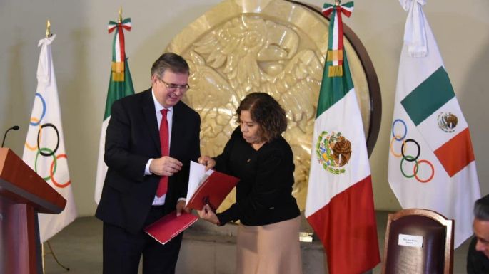 Ebrard contradice a AMLO y asegura que México sí busca ser sede de los Juegos Olímpicos