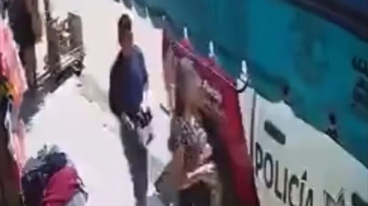 Director de Seguridad Pública de Tehuacán usa patrulla para ir a comprar cervezas (Video)