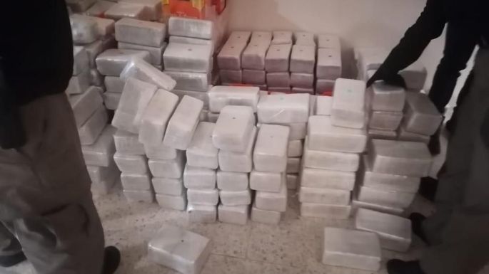 FGR y Sedena decomisan más de dos toneladas de cocaína en casa de Tapachula, Chiapas