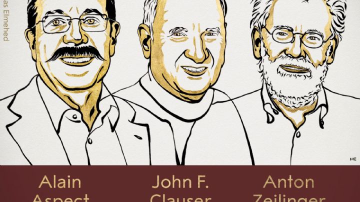 Alain Aspect, John Clauser y Anton Zeilinger ganan Nobel de Física por trabajo en ciencia cuántica