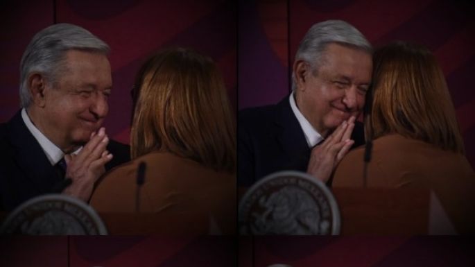 Este fue el momento en que AMLO "rechazó" el abrazo de Tatiana Clouthier