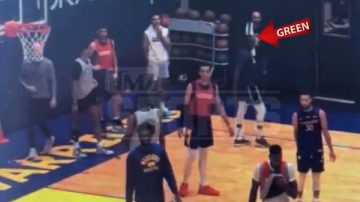 Dos campeones de la NBA se pelean en un entrenamiento (Video)
