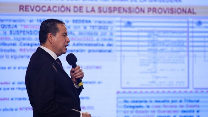 Mejía Berdeja arremete contra la juez que suspendió el traslado de la Guardia Nacional a la Sedena