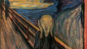 Activistas por el medio ambiente intentan pegarse al marco de "El Grito", de Munch