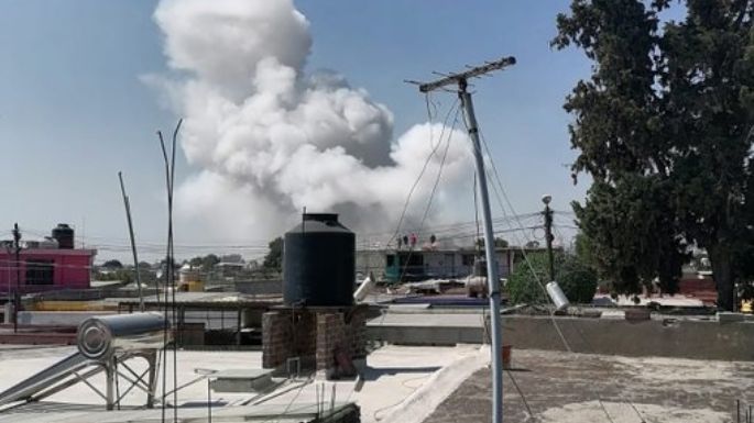 Una nueva explosión se registró en polvorín de Tultepec