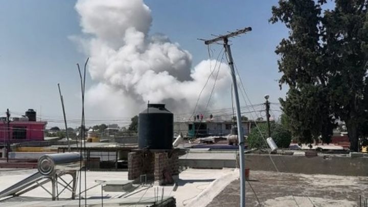 Una nueva explosión se registró en polvorín de Tultepec