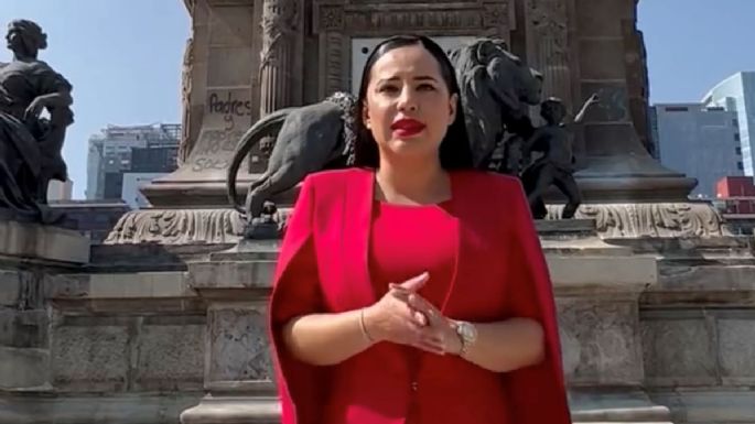 Sandra Cuevas advierte que vigilará la marcha de AMLO y denunciará a "acarreados"