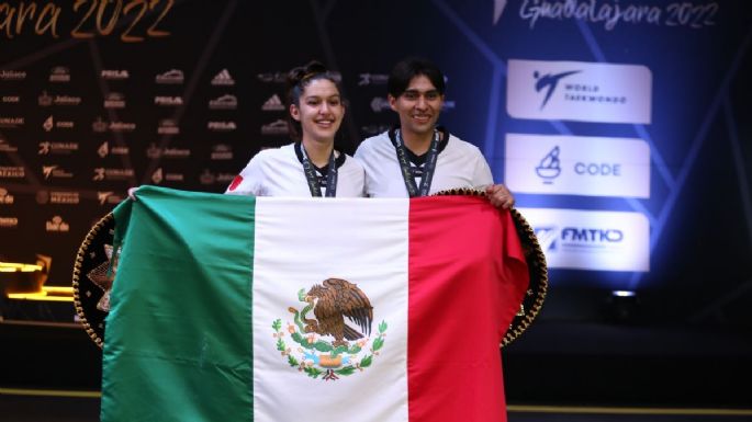 Leslie Soltero conquista el oro en el Campeonato Mundial de Taekwondo Guadalajara 2022